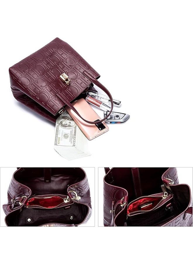 سي اتش سي اتش حقيبة حمل كبيرة للسيدات من CHCH - حقيبة يد متعددة الاستخدامات للتنقل اليومي مع حزام كتف عصرية - Image 5